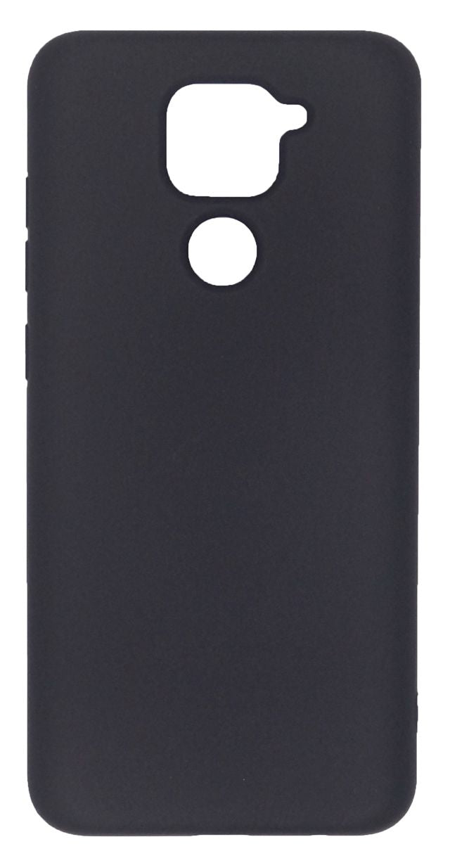 Back panel cover Evelatus Xiaomi Redmi Note 9 Nano Silicone Case Soft Touch TPU Black
