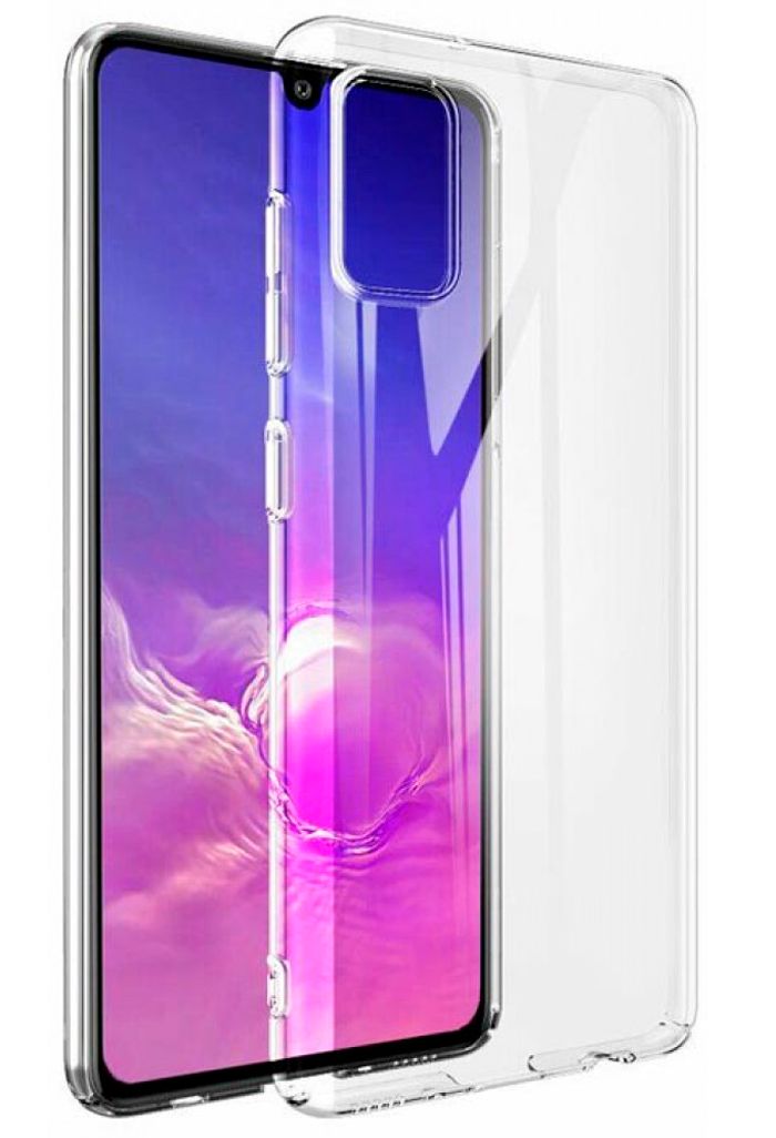 Back panel cover Evelatus Samsung Galaxy A41 Clear Silicone Case 1.5mm TPU Transparent
