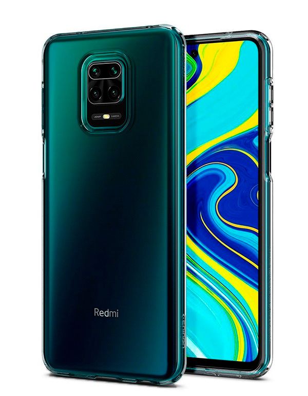 Back panel cover Evelatus Xiaomi Xiaomi Redmi Note 9 Pro / Redmi Note 9S TPU 1.5MM Smoked