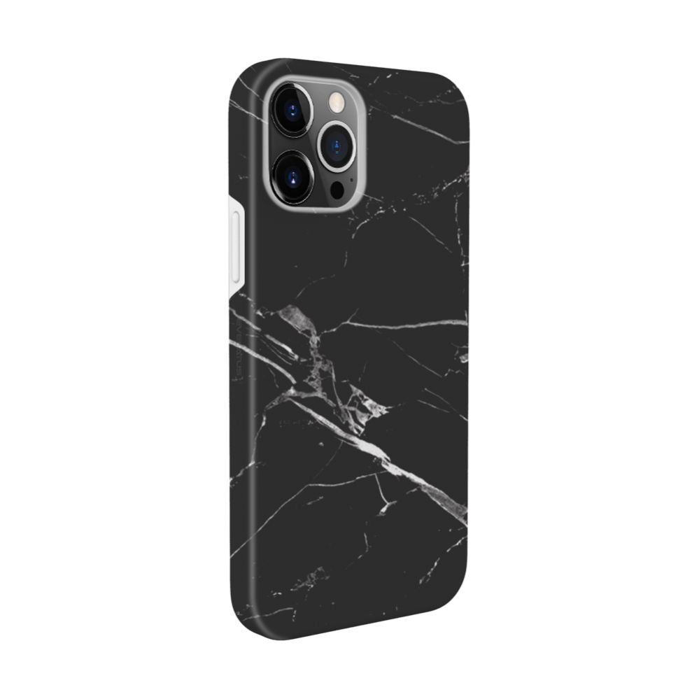 Tagakaaned Evelatus Apple iPhone 12 Pro Max Premium Silicone case Customized Print Black