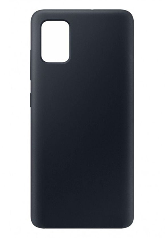 Back panel cover Evelatus Samsung Galaxy A31 Nano Silicone Case Soft Touch TPU Black