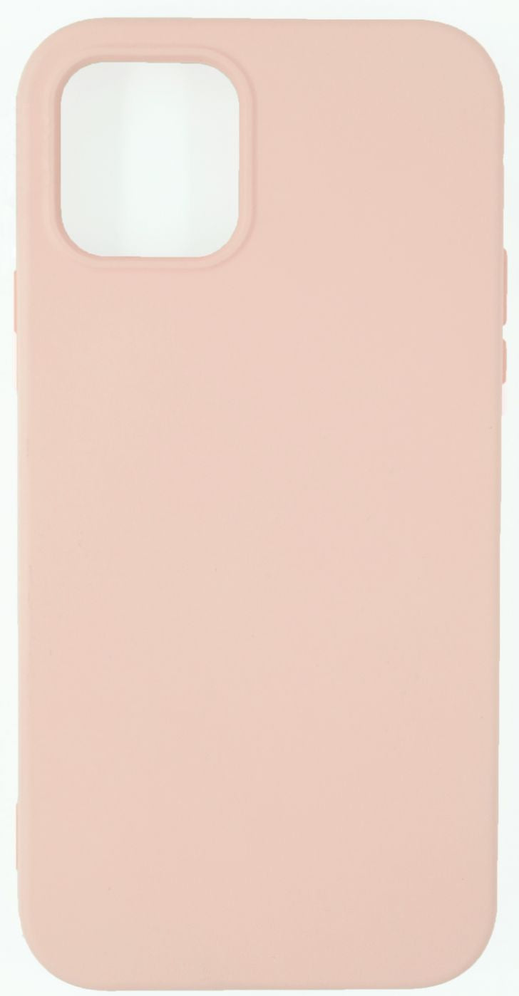 Back panel cover Evelatus Apple iPhone 12 Pro Max Nano Silicone Case Soft Touch TPU Beige