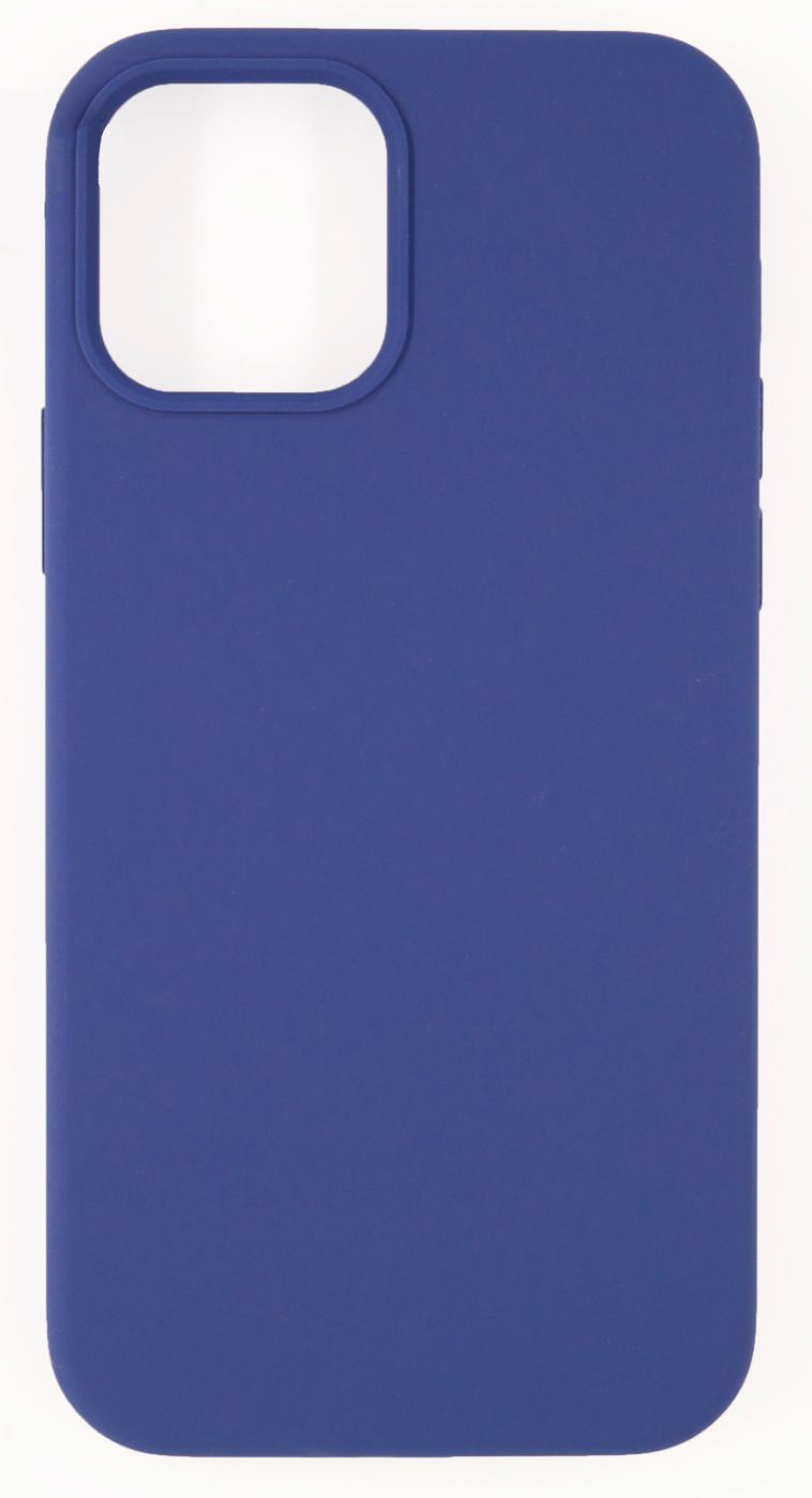 Back panel cover Evelatus Apple iPhone 12 Pro Max Nano Silicone Case Soft Touch TPU Blue