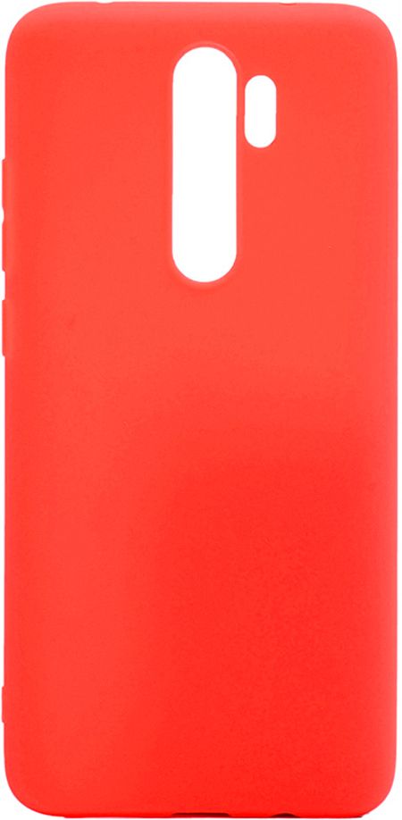 Back panel cover Evelatus Xiaomi Redmi 9 Soft Touch Silicone Red