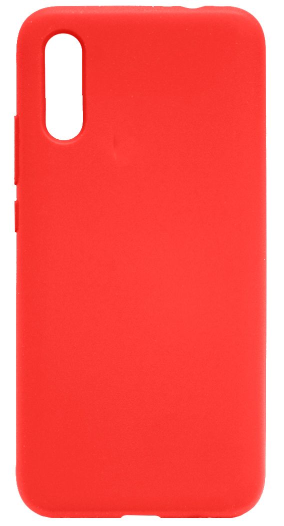 Back panel cover Evelatus Xiaomi Redmi 9A / 9AT / 9i  Nano Silicone Case Soft Touch TPU Red