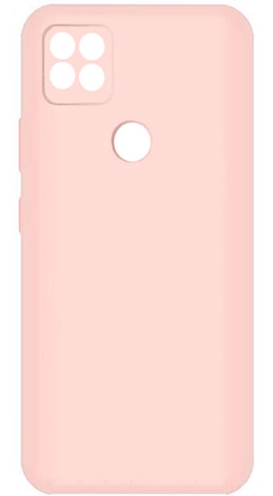 Back panel cover Evelatus Xiaomi Redmi 9C / 10A Soft Touch Silicone Beige