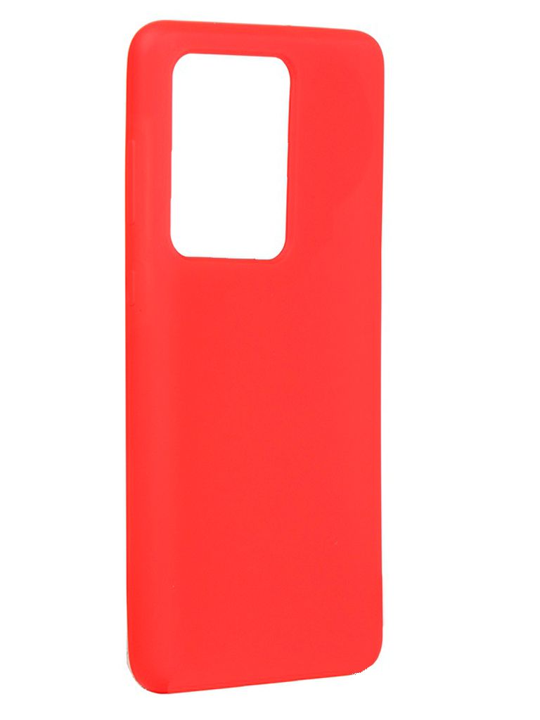 Back panel cover Evelatus Xiaomi Redmi Note 9 Soft Touch Silicone Red