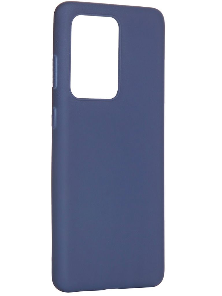 Back panel cover Evelatus Samsung Galaxy Note 20 Ultra Nano Silicone Case Soft Touch TPU Blue