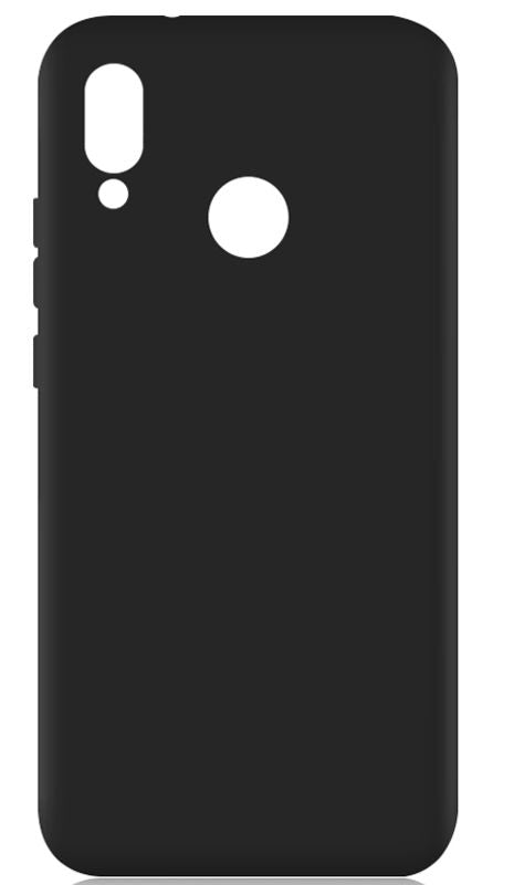 Back panel cover iLike Huawei Y6P 2019 matt TPU case Black