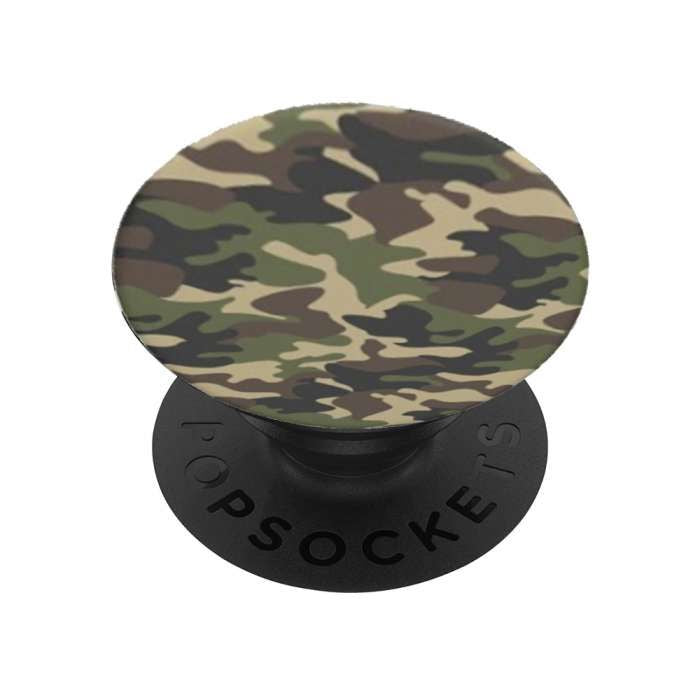 Universal holder (Popsocket) Popsockets PopGrip Woodland Camo