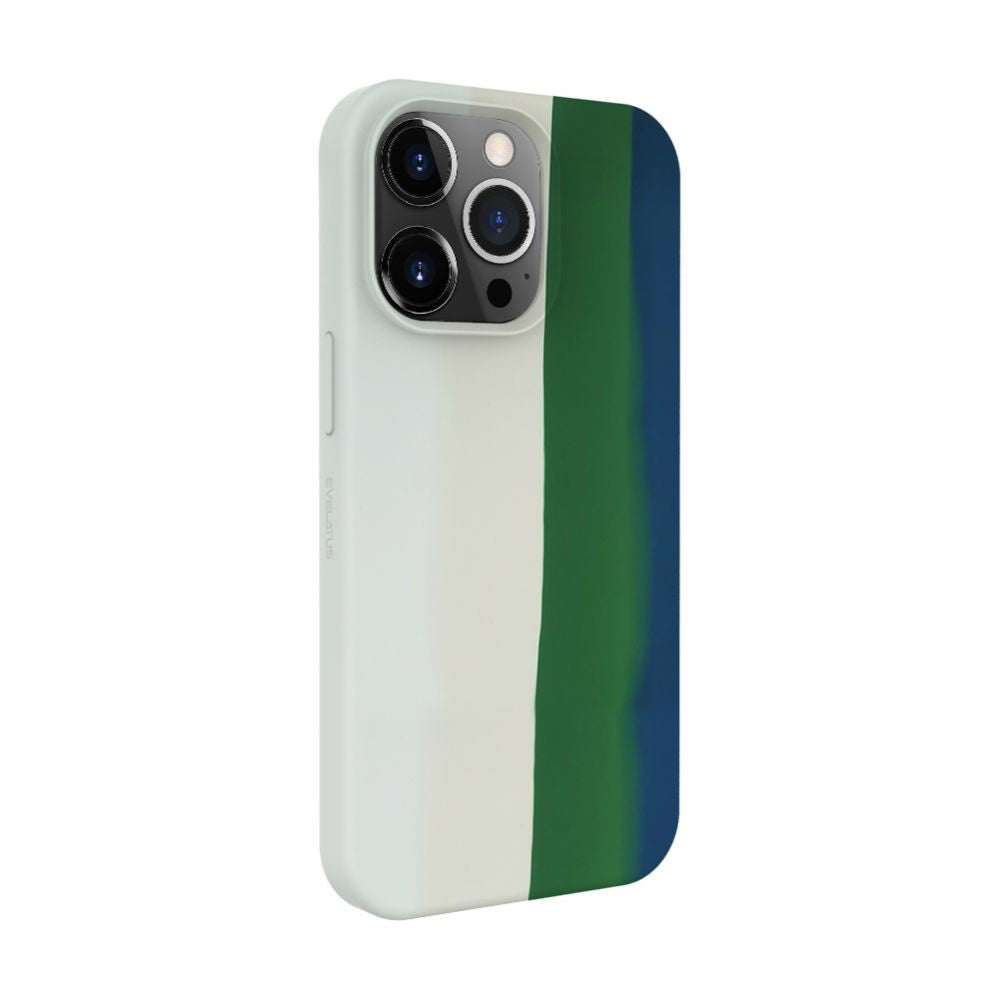 Чехол на заднюю панель Evelatus Apple iPhone 14 Pro Max Silicone case Multi-Colored Green
