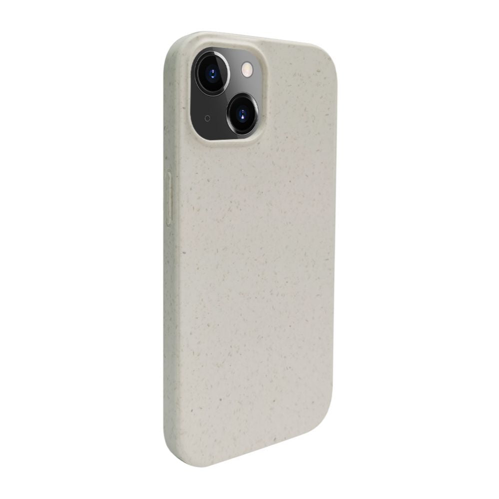 Чехол на заднюю панель iLike Apple iPhone 13 Silicone plastic case Eco Print Design White