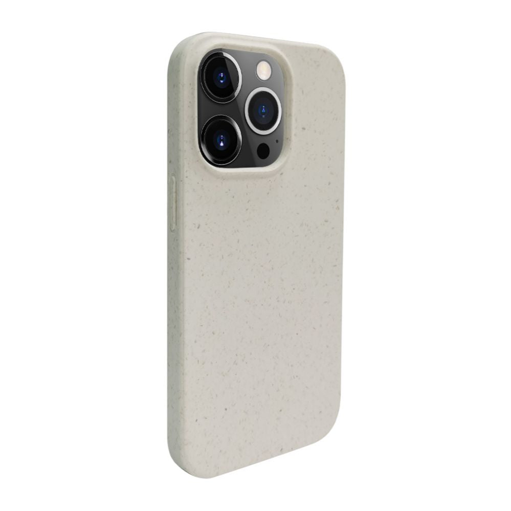 Чехол на заднюю панель iLike Apple iPhone 14 Pro Max Silicone plastic case Eco Print Design White