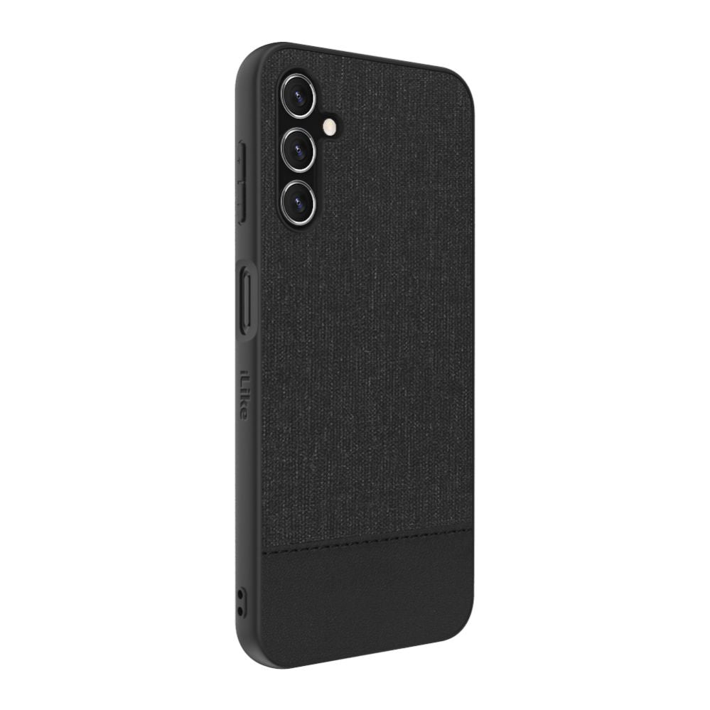 Чехол на заднюю панель iLike Samsung Galaxy A14 5G Plastic Leather Back Cover Black