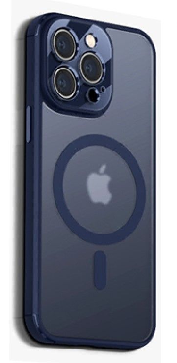 Tagakaaned Evelatus Apple iPhone 14 Pro Hybird Case Whith Magsafe and Camera Protection PC+TPU Blue
