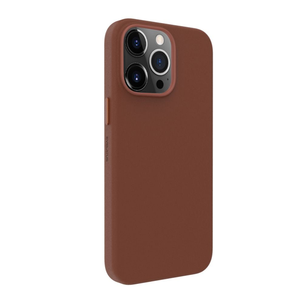 Чехол на заднюю панель Evelatus Apple iPhone 14 Pro Genuine Leather case with MagSafe Brown