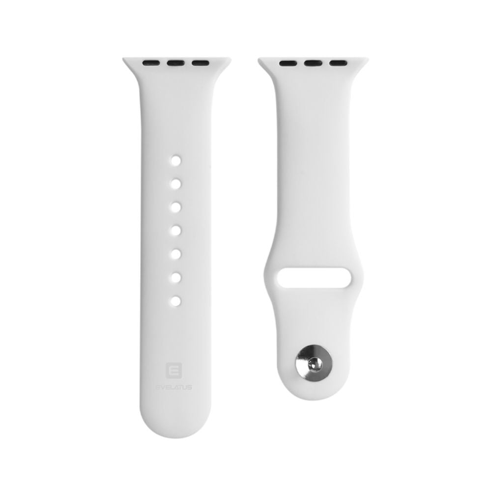 Ремешок Evelatus Universal Apple Watch 42/44/45mm Silicone Loop (S/M 110mm) White