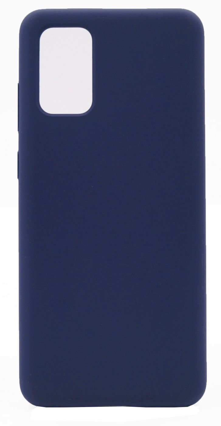 Back panel cover Evelatus Samsung Galaxy Note 20 Premium Soft Touch Silicone Case Midnight Blue