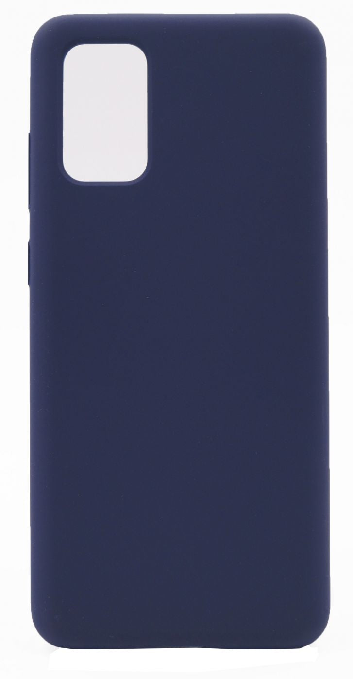 Back panel cover Evelatus Samsung Galaxy S20 Plus Premium Soft Touch Silicone Case Midnight Blue