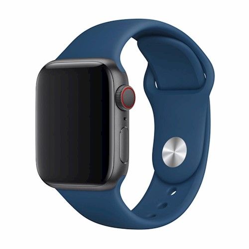 Strap Devia Apple Watch 44mm / 42mm Strap Deluxe Sport Blue Horizon