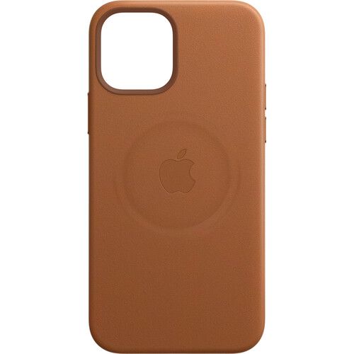 Back panel cover Apple  Leather Case with MagSafe  for iPhone 12 mini California Poppy