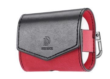 Headphone case Dux Ducis Apple AirPods 3 Case Mix Headphone Holster Black Red