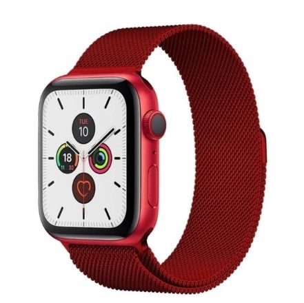 Ремешок iLike  Magnetic Strap Watch 7 45mm Magnetic Wristband Bracelet Bangle Red