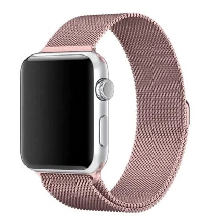 Rihm iLike  Magnetic Strap Watch 7 45mm Magnetic Band Bracelet Bangle Pink