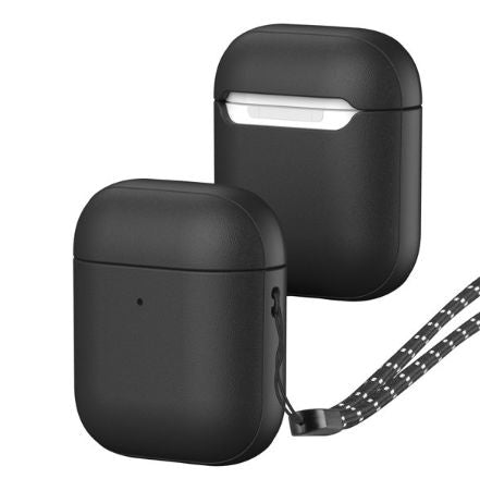 Korpus kõrvaklappidele Dux Ducis Apple Plen case for AirPods 2 / AirPods 1 headphone case Black