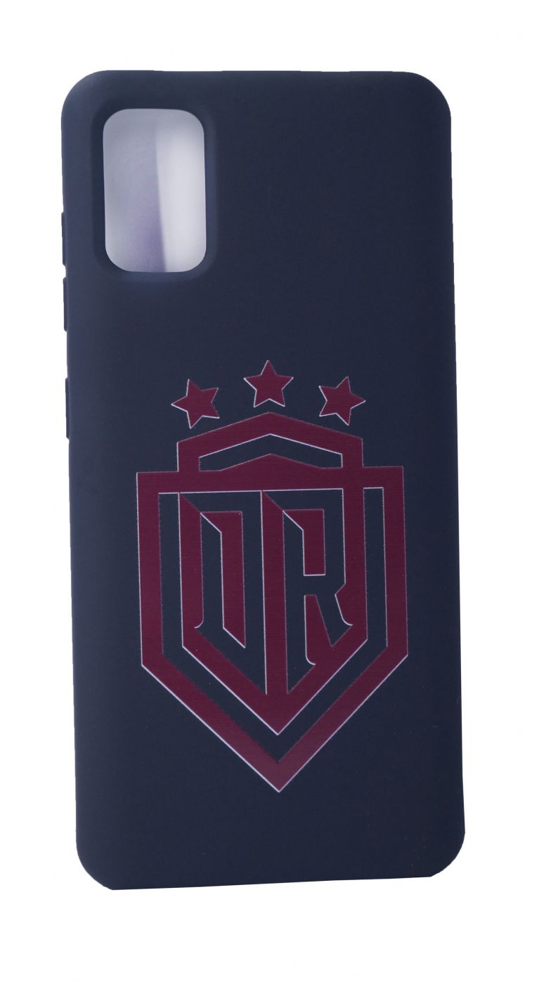 Back panel cover Evelatus  Samsung A41 Soft Touch Silicone Case DR Logo N1 Red Black