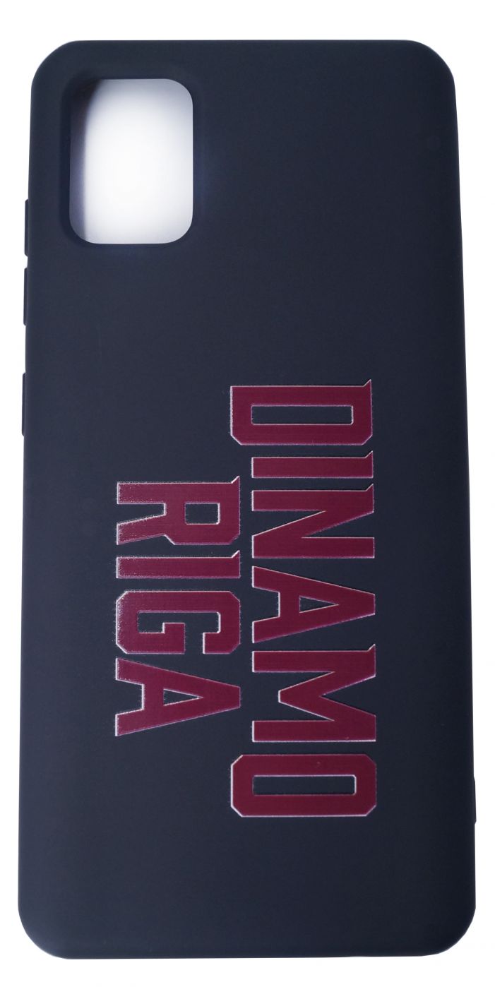 Back panel cover Evelatus  Samsung A41 Soft Touch Silicone Case DR Logo N2 Red Black