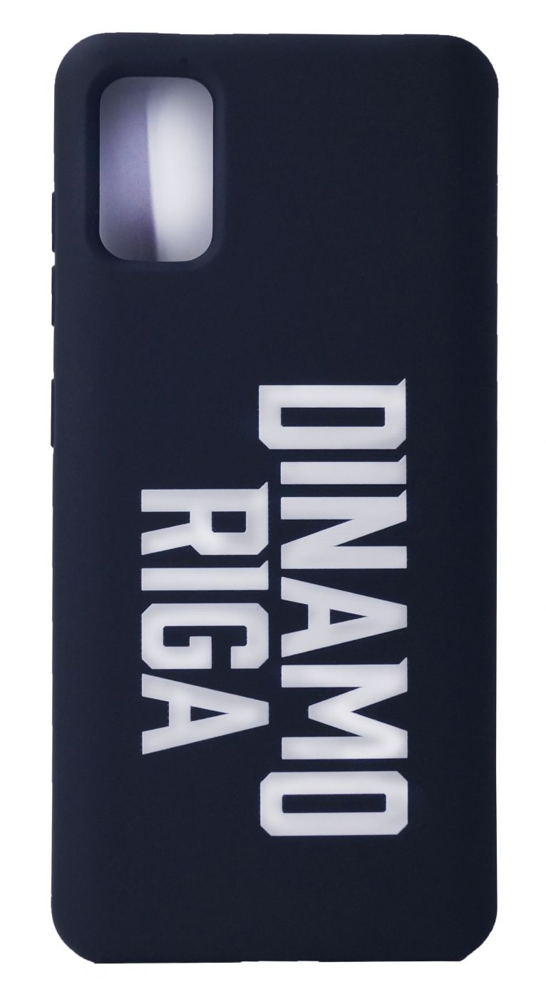 Back panel cover Evelatus  Samsung A41 Soft Touch Silicone Case DR Logo N2 White Black