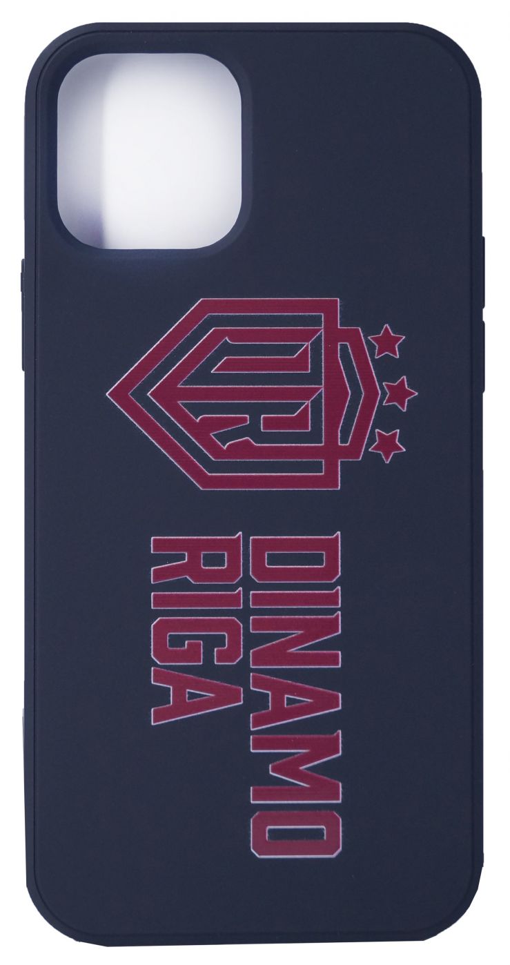 Back panel cover Evelatus - iPhone 12 Pro Soft Touch Silicone Case DR Logo N3 Red Black