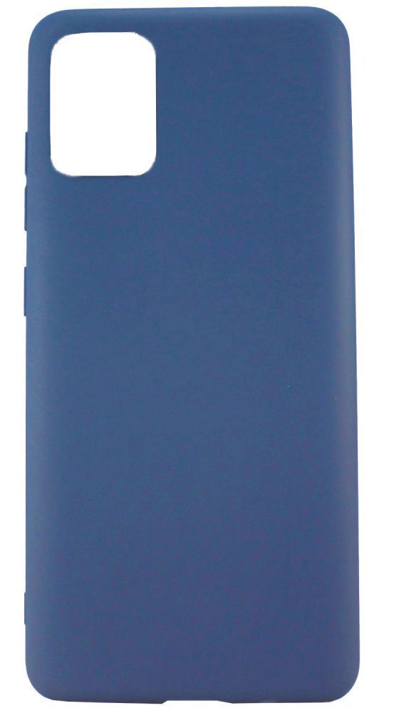 Back panel cover Evelatus Samsung Galaxy A72 Nano Silicone Case Soft Touch TPU Midnight Blue
