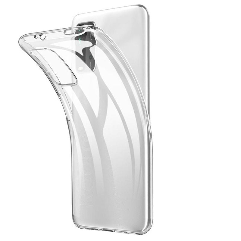 Back panel cover Evelatus Xiaomi Redmi 9T Clear Silicone Case 1.5mm TPU Transparent