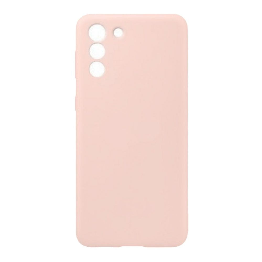 Back Panel Cover Evelatus Samsung Galaxy S21 Plus Nano Silicone Case Soft Touch TPU Beige