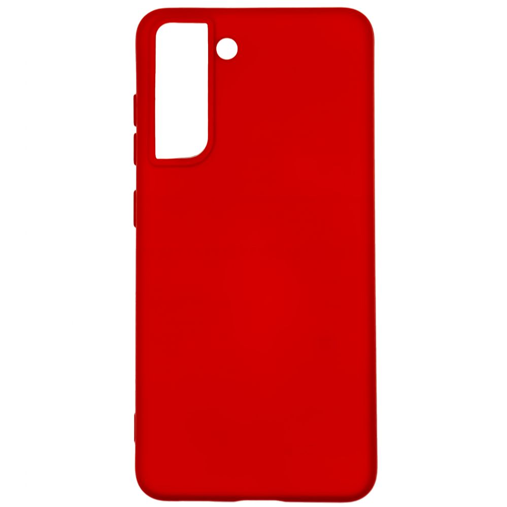 Back panel cover Evelatus Samsung Galaxy S21 Plus Nano Silicone Case Soft Touch TPU Red