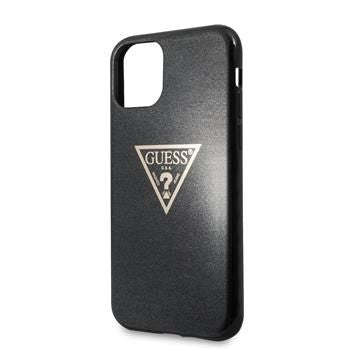 Back panel cover Guess  iPhone 11 Pro Max Solid Glitter Cover Black