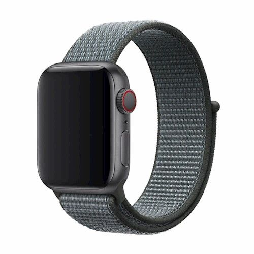 Strap Devia Apple Watch 44mm / 42mm Strap Deluxe Sport 3 Storm Gray