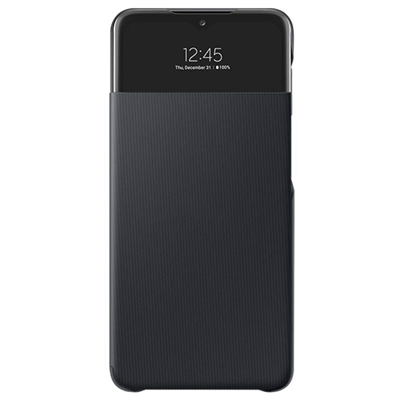 Book case Samsung  Galaxy A42 5G Smart S View Wallet Cover Black