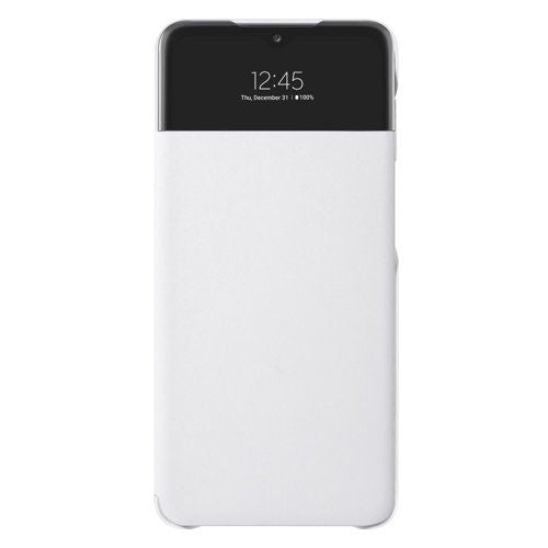 Book case Samsung - Galaxy A72 Smart S View Wallet Cover White