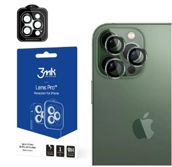 Kaitseklaasid 3MK - iPhone 13 Pro/13 Pro Max Lens Protection Pro Alpine Green
