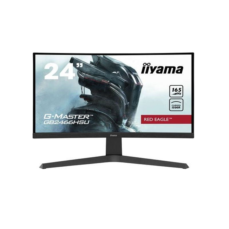 Monitor Iiyama  Red Eagle Gaming Monitor G-Master GB2466HSU-B1 24, 1920 x 1080, 16:9 Black
