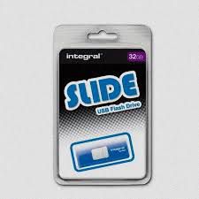 Mälupulk Integral  SLIDE INFD32GBSLDBL Blue