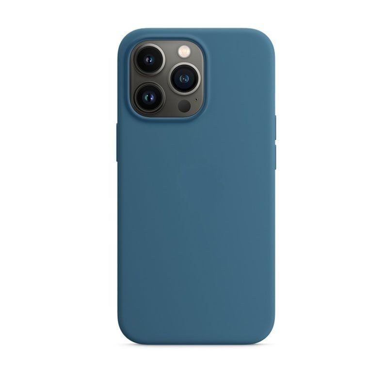 Back panel cover iLike Apple iPhone 13 Pro Max 6.7' Matt TPU case Navy Blue