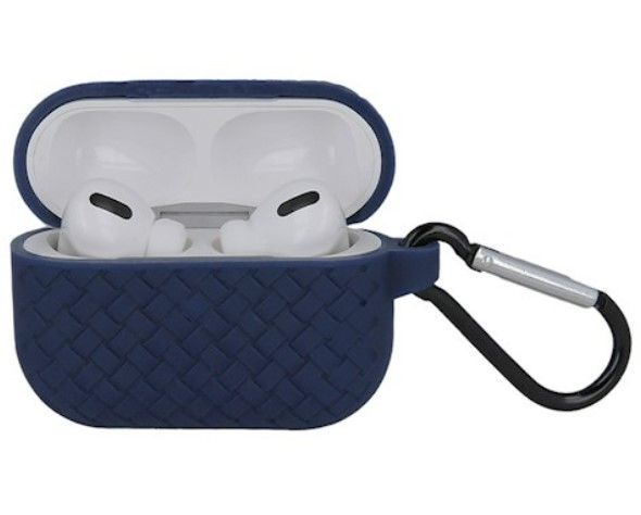 Чехол для наушников iLike Apple Airpods Pro 2 case Navy Blue