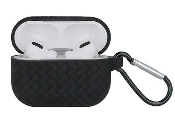 Korpus kõrvaklappidele iLike Apple Airpods 3 Braid case Black