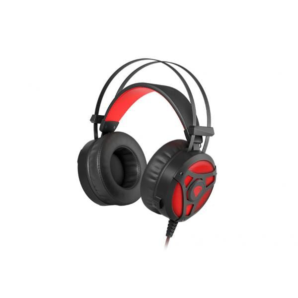 Беспроводные наушники Genesis  Gaming Headset Neon 360 Stereo Built-in microphone, Black/Red, Wired