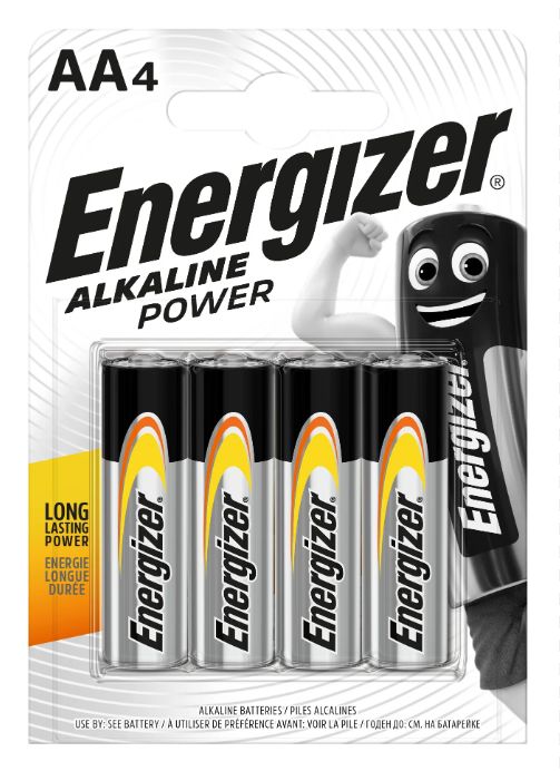 Другой аксессуар для компьютера Energizer  AA/LR6, Alkaline Power, 4 pc(s)