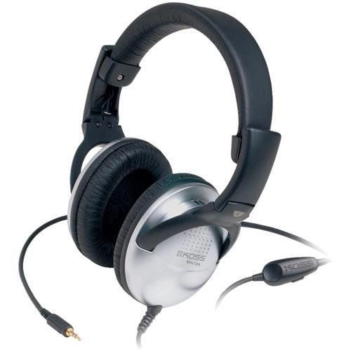 Wireless headphones Koss  Headphones UR29 Wired, On-Ear, 3.5 mm, Noise canceling, Black/Silver